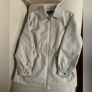 marc new york soft faux leather jacket women full lined ,new without tags